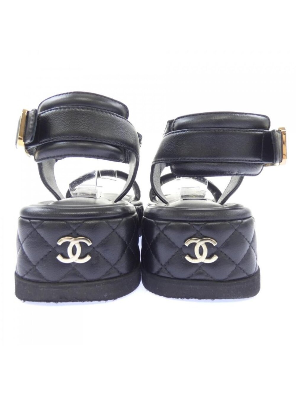 Chanel Sandals Black - Picture 5 of 6